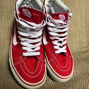 Vans Red Sk8-Hi